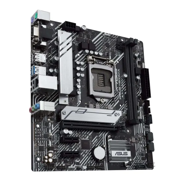 Материнcкая плата PRIME H510M-A s1200 H510 2xDDR4 M.2 HDMI DP D-Sub mATX ASUS (90MB17C0-M0EAY0) - Фото 2