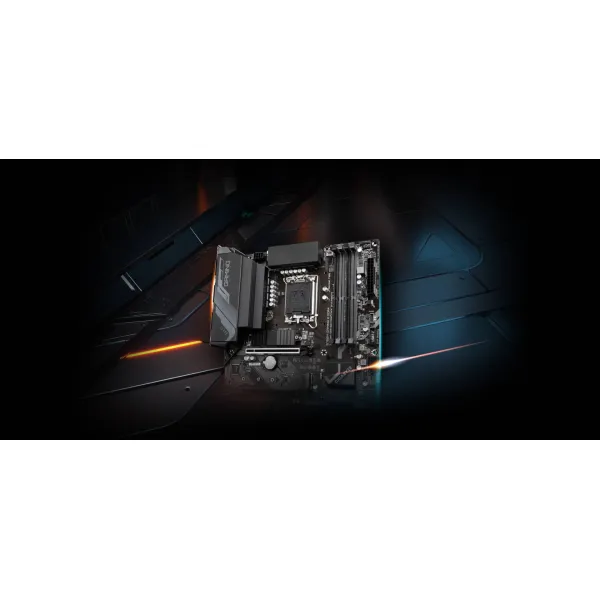 Материнcкая плата B760M GAMING X DDR4 s1700 B760 2xDDR4 HDMI mATX Gigabyte (B760M_GAMING_X_DDR4) - Фото 1