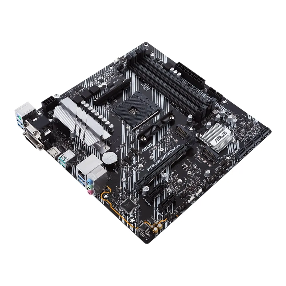 Материнcька плата PRIME B550M-A/CSM sAM4 B550 4xDDR4 M.2 HDMI DVI D-Sub CSM mATX ASUS (90MB14I0-M0EAYC) - Фото 3