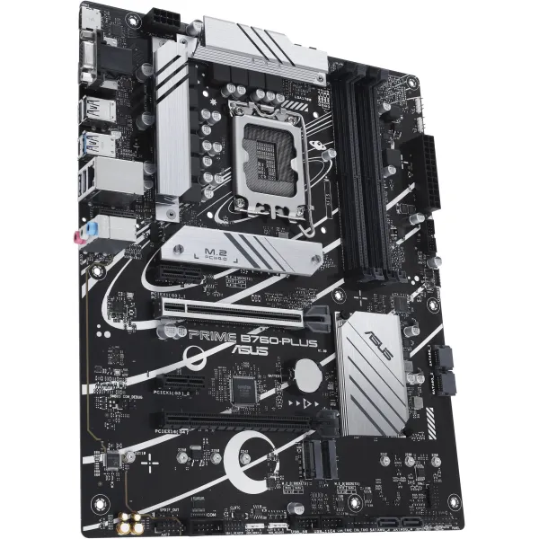 Материнcька плата PRIME B760-PLUS s1700 B760 4xDDR5 M.2 HDMI D-Sub DP ATX ASUS (90MB1EF0-M1EAY0) - Фото 1