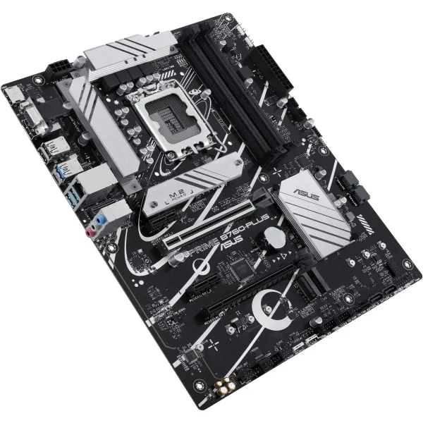 Материнcька плата PRIME B760-PLUS s1700 B760 4xDDR5 M.2 HDMI D-Sub DP ATX ASUS (90MB1EF0-M1EAY0) - Фото 2