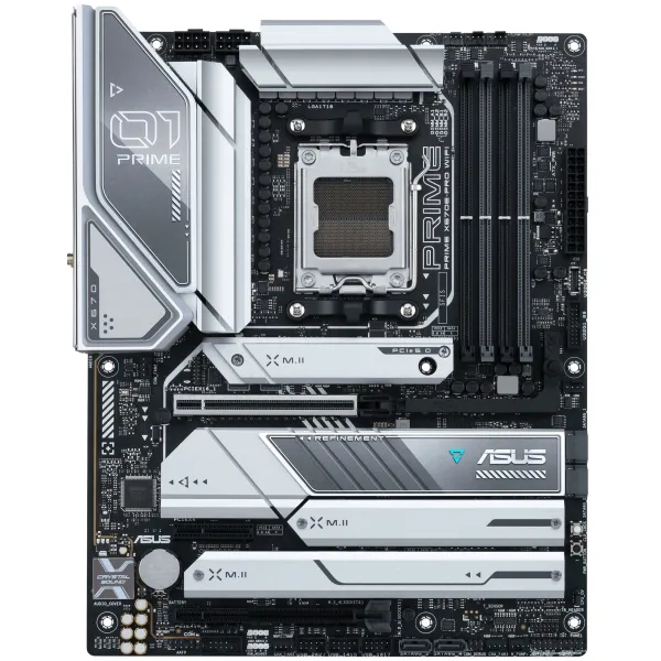 Материнcька плата PRIME X670E-PRO WIFI sAM5 X670 4xDDR5 M.2 DP HDMI WiFi BT ATX ASUS (90MB1BL0-M0EAY0) - Фото 2