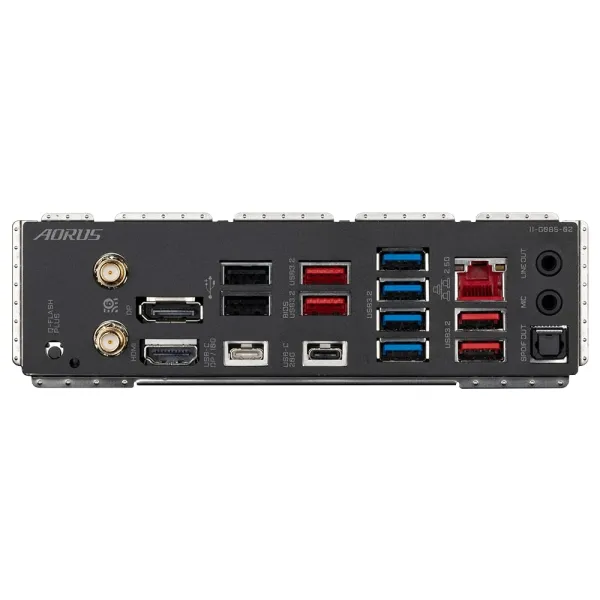 Материнська плата X670E AORUS MASTER sAM5 X670 4xDDR5 M.2 HDMI DP Wi-Fi BT mATX Gigabyte (X670E_AORUS_MASTER) - Фото 4