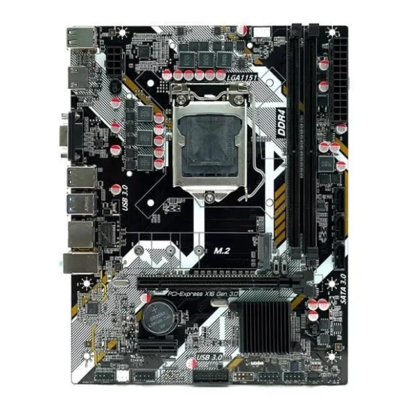 Материнcкая плата IB250-MA6 s1151 B250 2xDDR4 D-Sub HDMI mATX AFOX (IB250-MA6-V4)