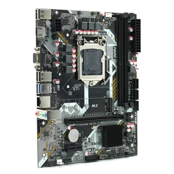 Материнcкая плата IB250-MA6 s1151 B250 2xDDR4 D-Sub HDMI mATX AFOX (IB250-MA6-V4) - Фото 1