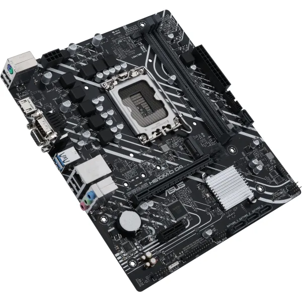 Материнcкая плата PRIME H610M-D D4 s1700 H610 2xDDR4 M.2 HDMI D-Sub mATX ASUS (90MB1A00-M0EAY0) - Фото 3