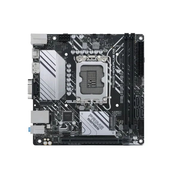 Материнcька плата PRIME H610I-PLUS D4-CSM s1700 H610 2xDDR4 M.2 HDMI D-Sub DP mITX ASUS (90MB1B20-M0EAYC)