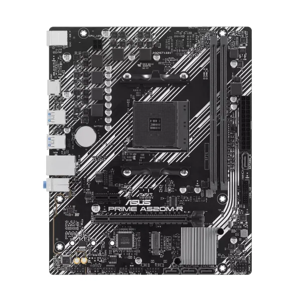 Материнcкая плата PRIME A520M-R sAM4 A520 2xDDR4 M.2 HDMI mATX ASUS (90MB1H60-M0EAY0)