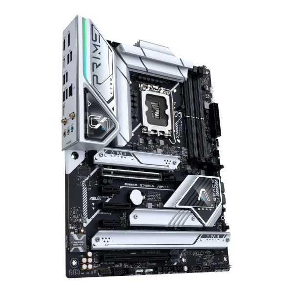 Материнcька плата PRIME Z790-A WIFI s1700 Z790 4xDDR5 M.2 HDMI DP Wi-Fi BT білий ATX ASUS (90MB1CS0-M1EAY0) - Фото 2