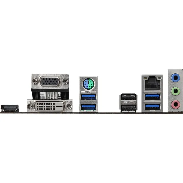 Материнcкая плата H510M-HDV/M.2 SE s1200 H510 2xDDR4 M.2 HDMI DVI mATX ASRock (H510M-HDV/M.2_SE) - Фото 3