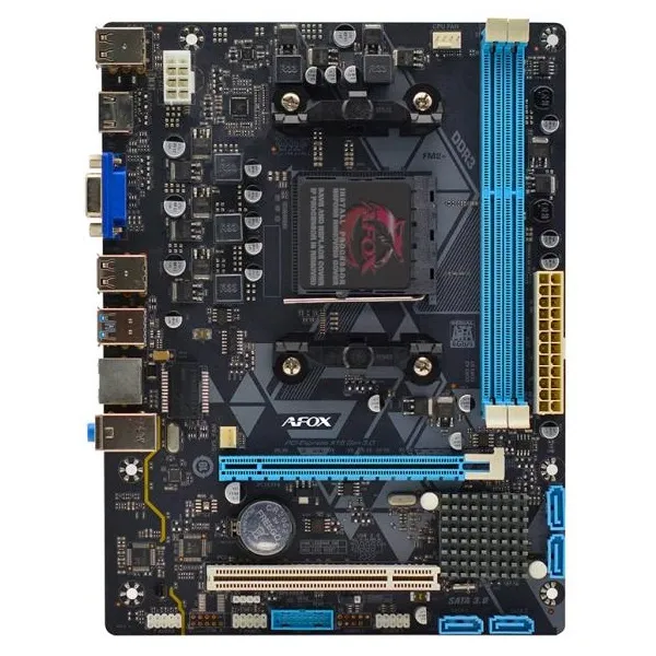 Материнcкая плата A88-MA5 sFM2/FM2+ A88 2xDDR3 HDMI D-Sub mATX AFOX (A88-MA5)
