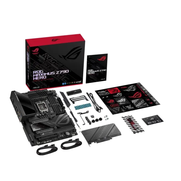 Материнcька плата ROG MAXIMUS Z790 DARK HERO s1700 Z790 4xDDR5 M.2 HDMI Thunderbolt Wi-Fi BT ATX ASUS (90MB1F90-M0EAY0) - Фото 2