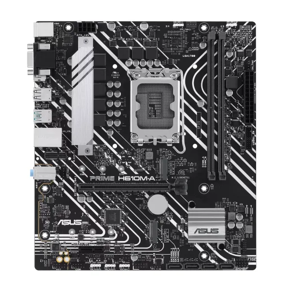 Материнcкая плата PRIME H610M-A-CSM s1700 H610 2xDDR5 M.2 HDMI D-Sub DP mATX ASUS (90MB1G20-M0EAYC)