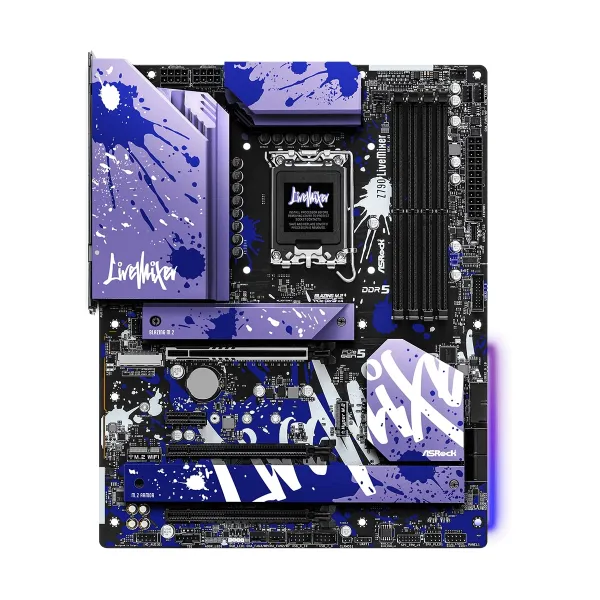 Материнcкая плата Z790 LIVEMIXER s1700 Z790 4xDDR5 M.2 HDMI DP Wi-Fi BT ATX ASRock (Z790_LIVEMIXER)