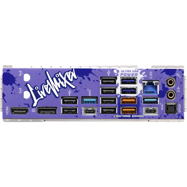 Материнcкая плата Z790 LIVEMIXER s1700 Z790 4xDDR5 M.2 HDMI DP Wi-Fi BT ATX ASRock (Z790_LIVEMIXER) - Фото 1