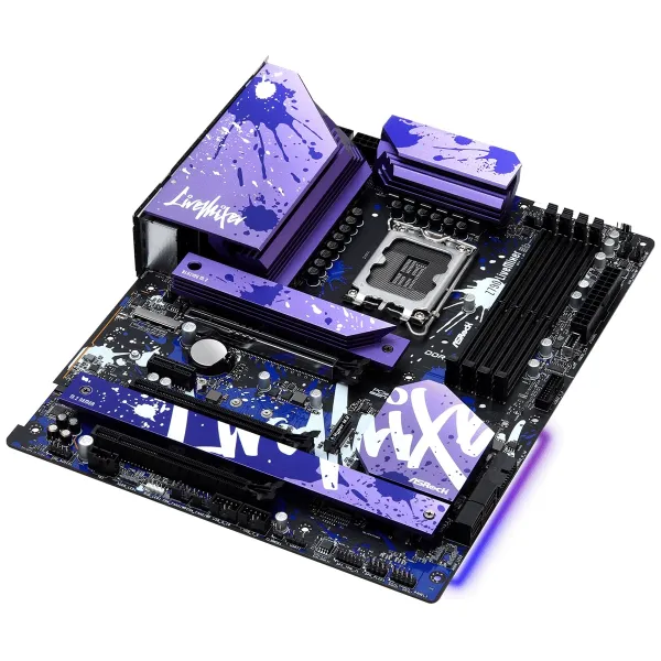 Материнcкая плата Z790 LIVEMIXER s1700 Z790 4xDDR5 M.2 HDMI DP Wi-Fi BT ATX ASRock (Z790_LIVEMIXER) - Фото 2