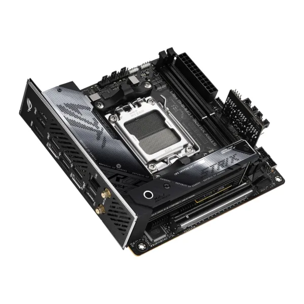 Материнcкая плата ROG STRIX X670E-I GAMING WIFI sAM5 X670 2xDDR5 M.2 HDMI WiFi BT mITX ASUS (90MB1B70-M0EAY0) - Фото 4