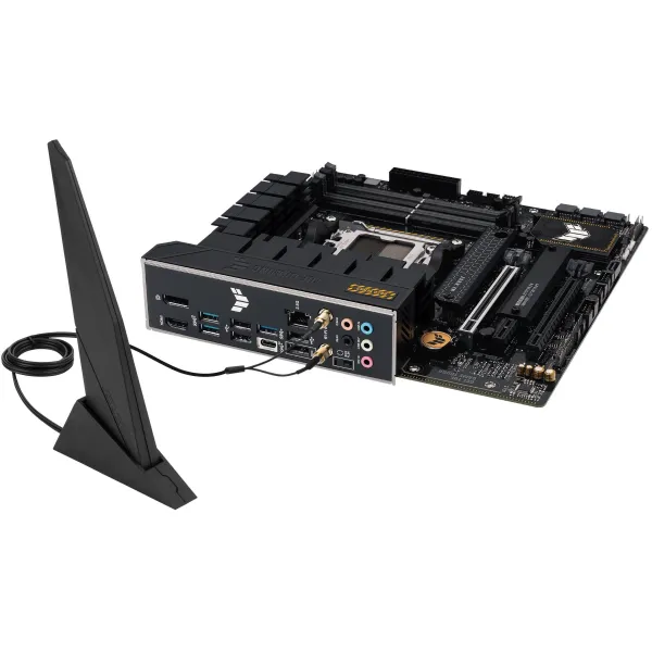 Материнcкая плата TUF GAMING B650M-PLUS WIFI sAM5 B650 4xDDR5 M.2 HDMI DP WiFi BT mATX ASUS (90MB1BF0-M0EAY0) - Фото 3