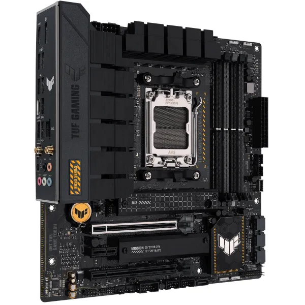 Материнcкая плата TUF GAMING B650M-PLUS WIFI sAM5 B650 4xDDR5 M.2 HDMI DP WiFi BT mATX ASUS (90MB1BF0-M0EAY0) - Фото 8