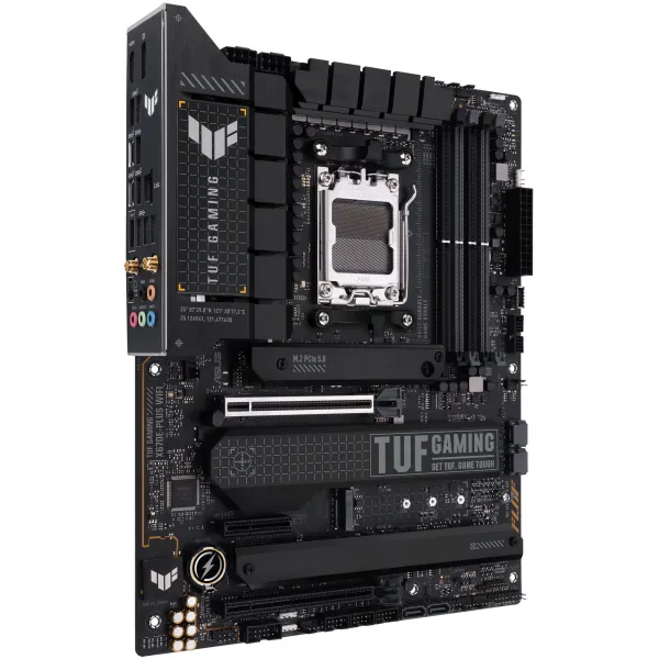 Материнcкая плата TUF GAMING X670E-PLUS WIFI sAM5 X670 4xDDR5 M.2 HDMI DP WiFi BT ATX ASUS (90MB1BK0-M0EAY0) - Фото 3