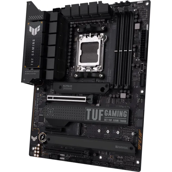 Материнcкая плата TUF GAMING X670E-PLUS WIFI sAM5 X670 4xDDR5 M.2 HDMI DP WiFi BT ATX ASUS (90MB1BK0-M0EAY0) - Фото 4