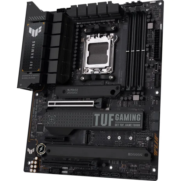 Материнcкая плата TUF GAMING X670E-PLUS WIFI sAM5 X670 4xDDR5 M.2 HDMI DP WiFi BT ATX ASUS (90MB1BK0-M0EAY0) - Фото 5