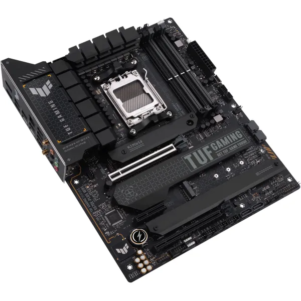 Материнcкая плата TUF GAMING X670E-PLUS WIFI sAM5 X670 4xDDR5 M.2 HDMI DP WiFi BT ATX ASUS (90MB1BK0-M0EAY0) - Фото 6