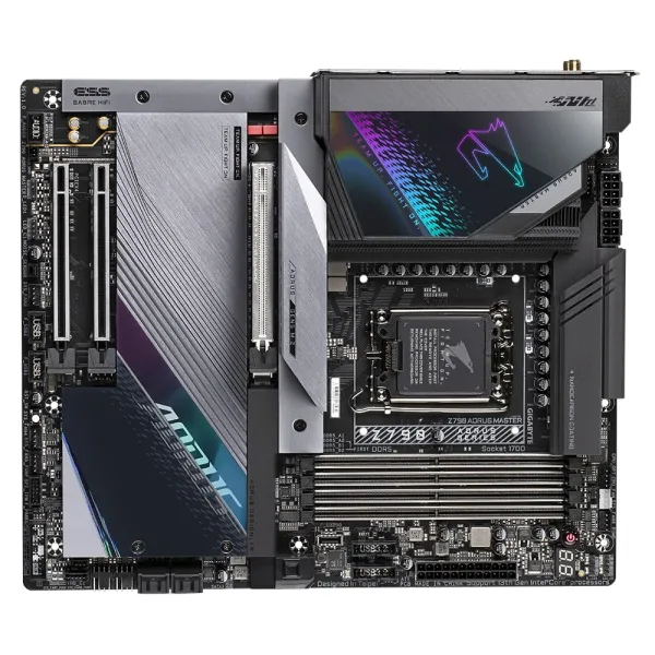 Материнська плата Z790 AORUS MASTER s1700 Z790 4xDDR5 M.2 DP Wi-Fi BT EATX Gigabyte (Z790_AORUS_MASTER) - Фото 3