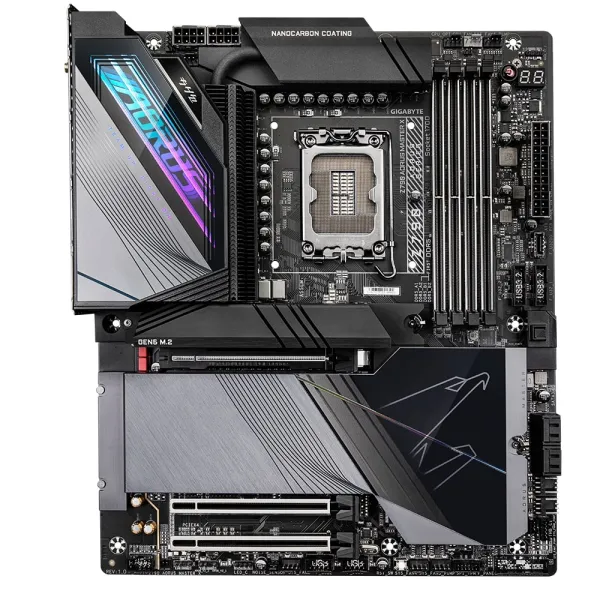 Материнська плата Z790 AORUS MASTER X s1700 Z790 4xDDR5 M.2 HDMI DP Wi-Fi BT ATX Gigabyte (Z790_AORUS_MASTER_X)