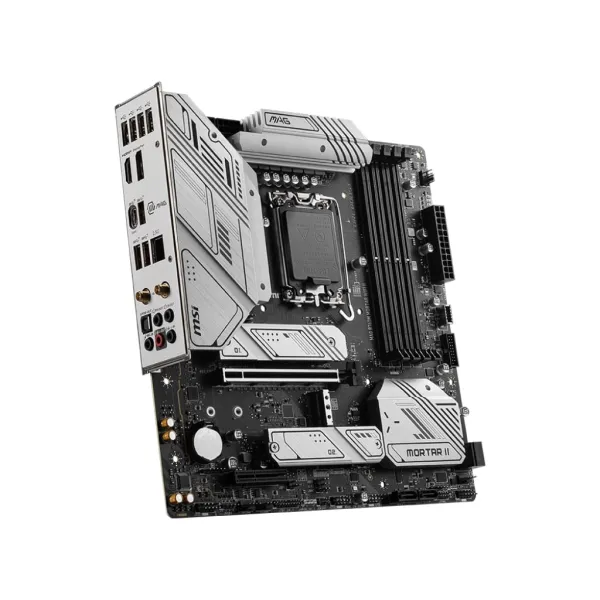 Материнcька плата MAG B760M MORTAR WIFI II s1700 B760 4xDDR5 HDMI DP WiFi BT mATX MSI (911-7E13-006) - Фото 1