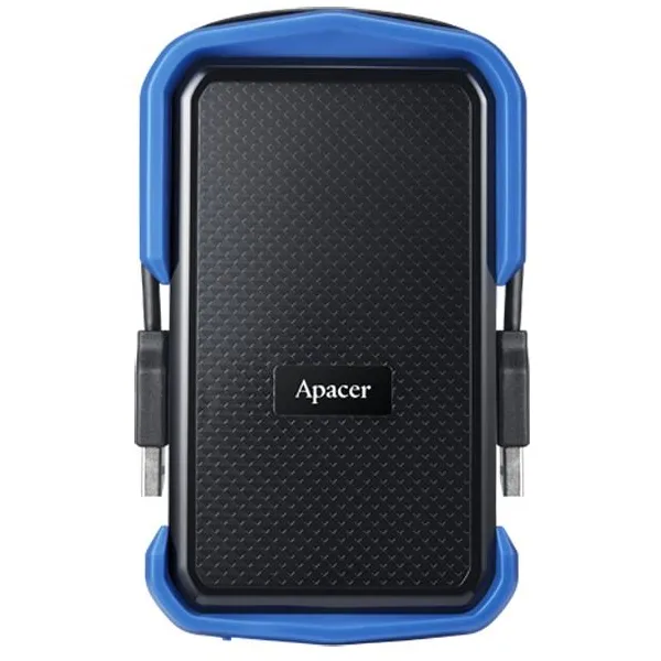 Диск жесткий внешний портативный 2TB USB 3.1 AC631 IP55 черный Apacer (AP2TBAC631U-1)