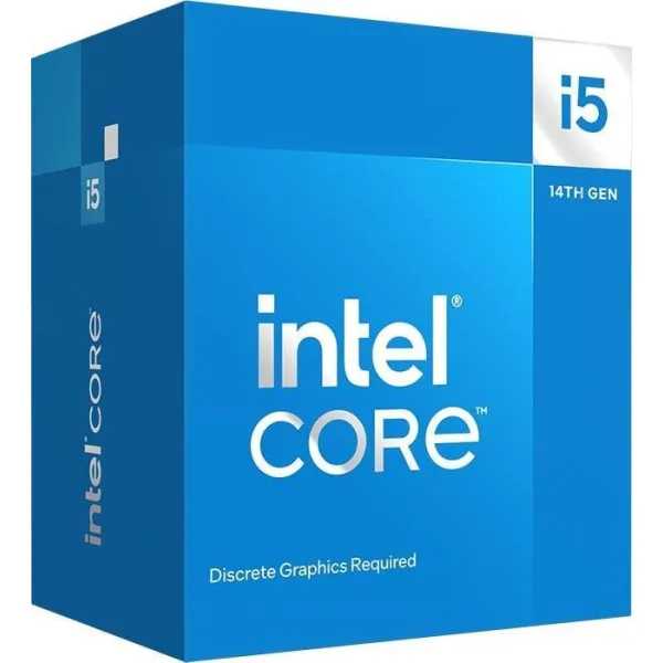 Процессор Core i5-14400F 10C/16T 2.5GHz 20Mb LGA1700 65W w/o graphics Box Intel (BX8071514400F)