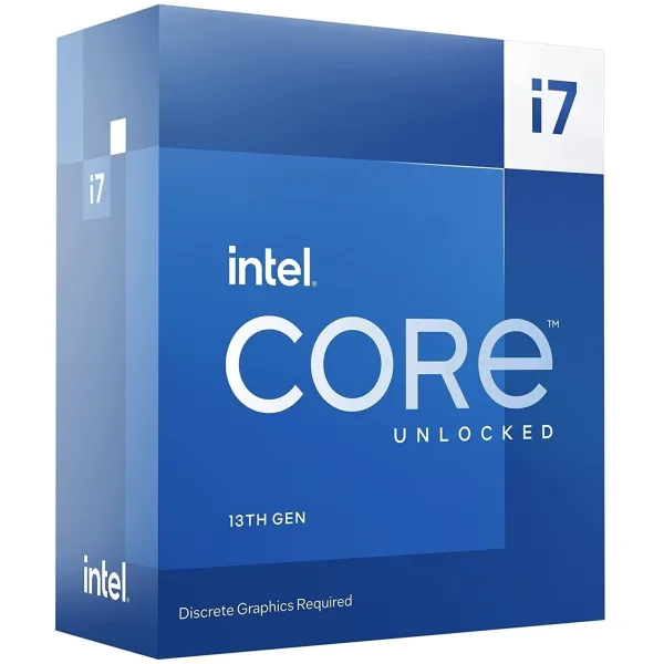 Процессор Core i7-13700KF 16C/24T 3.4GHz 30Mb LGA1700 125W w/o graphics Box Intel (BX8071513700KF)