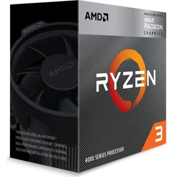 Процессор Ryzen 3 4300G 4C/8T 3.8/4.0GHz Boost 4Mb Radeon Graphics AM4 65W Box AMD (100-100000144BOX)