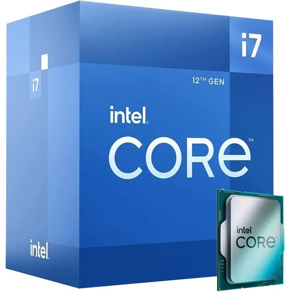 Процессор Core i7-12700F 12C/20T 2.1GHz 25Mb LGA1700 65W w/o graphics Box Intel (BX8071512700F) - Фото 1