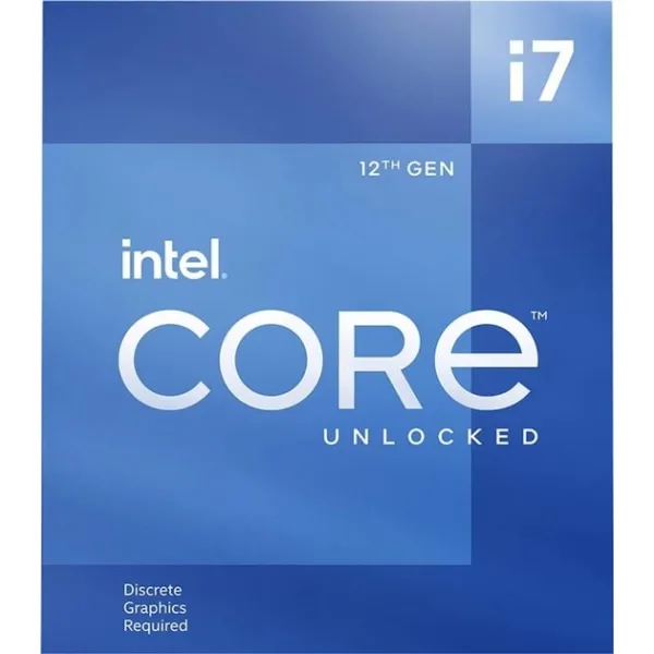 Процессор Core i7-12700KF 12C/20T 3.6GHz 25Mb LGA1700 125W w/o graphics Box Intel (BX8071512700KF) - Фото 1