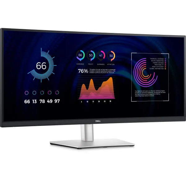 Монитор 34" P3424WE DELL (210-BGTY)