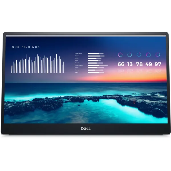 Монитор 14" P1424H DELL (210-BHQQ)