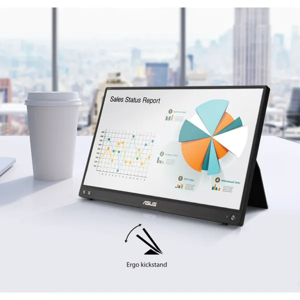 Монітор 15.6" ZenScreen MB16ACV Asus (90LM0381-B01370) - Фото 5