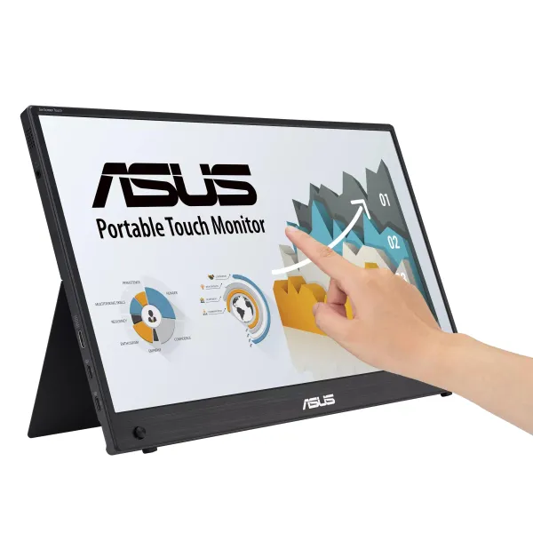 Монітор 15.6" ZenScreen MB16AHT Asus (90LM0890-B01170) - Фото 3