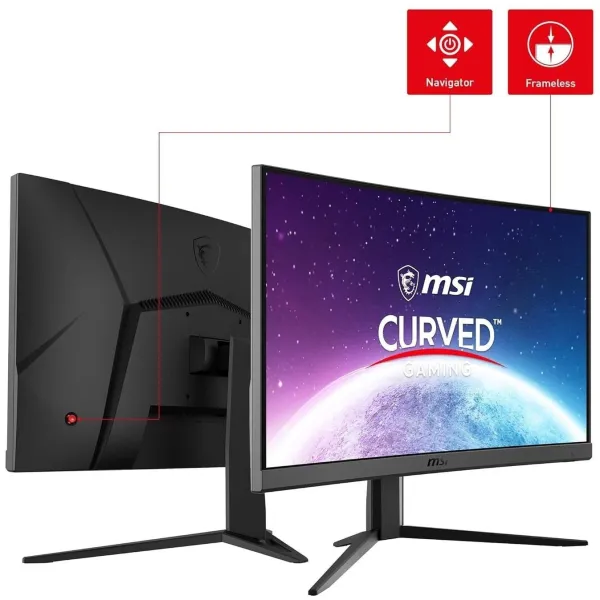 Монітор 23.6" G24C4-E2 MSI (9S6-3BA01T-067) - Фото 4