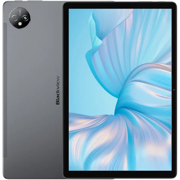 Планшет Tab 80 10.1" 4ГБ, 128ГБ, LTE, 7680мА/год, Android, сірий Blackview (6931548314493)