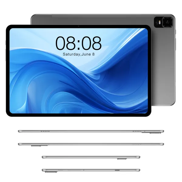 Планшет T50 11" 8ГБ, 256ГБ, LTE, 7500мА/год, Android, сірий Teclast (6940709685358) - Фото 1