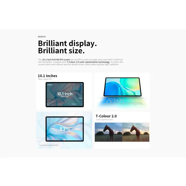 Планшет M50 Pro 10.1" 8ГБ, 256ГБ, LTE, 6000мА/год, Android, голубой Teclast (6940709685389) - Фото 10
