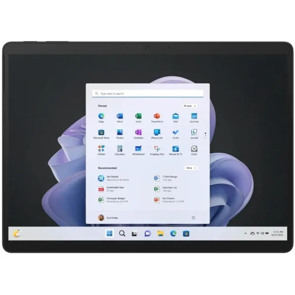 Планшет Surface Pro-9 13” PS Touch, Intel i5-1245U, 8GB, F512GB, UMA, Win11P, серый Microsoft (QHB-00017)