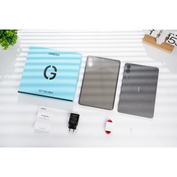 Планшет G3 Tab Ultra (MT13) 10.1" 8ГБ, 128ГБ, LTE, 6000мА/год, Android, серый Umidigi (6973553523873) - Фото 1