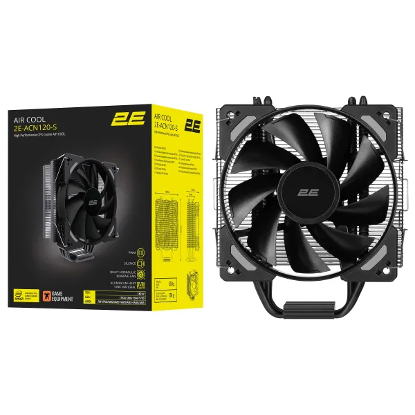 Кулер для процесора Air Cool ACN120-S 2E GAMING (2E-ACN120-S) - Фото 5