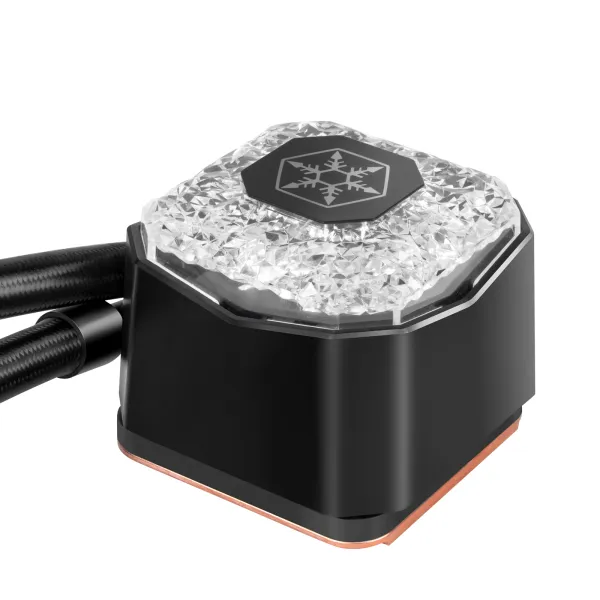 Система рідинного оxолодження процесора Icegem 240P-ARGB чорна SilverStone (SST-IG240P-ARGB) - Фото 9