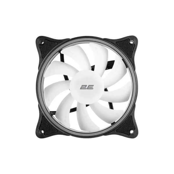 Кулер для корпусу F120OI-ARGB 120мм чорний 2E GAMING (2E-F120OI-ARGB) - Фото 1