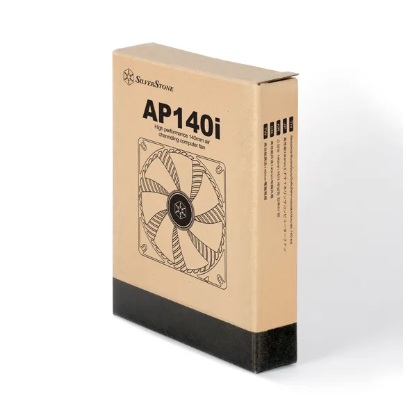 Кулер для корпуса Air Penetrator AP140I 140мм черный Silver Stone (SST-AP140I) - Фото 2